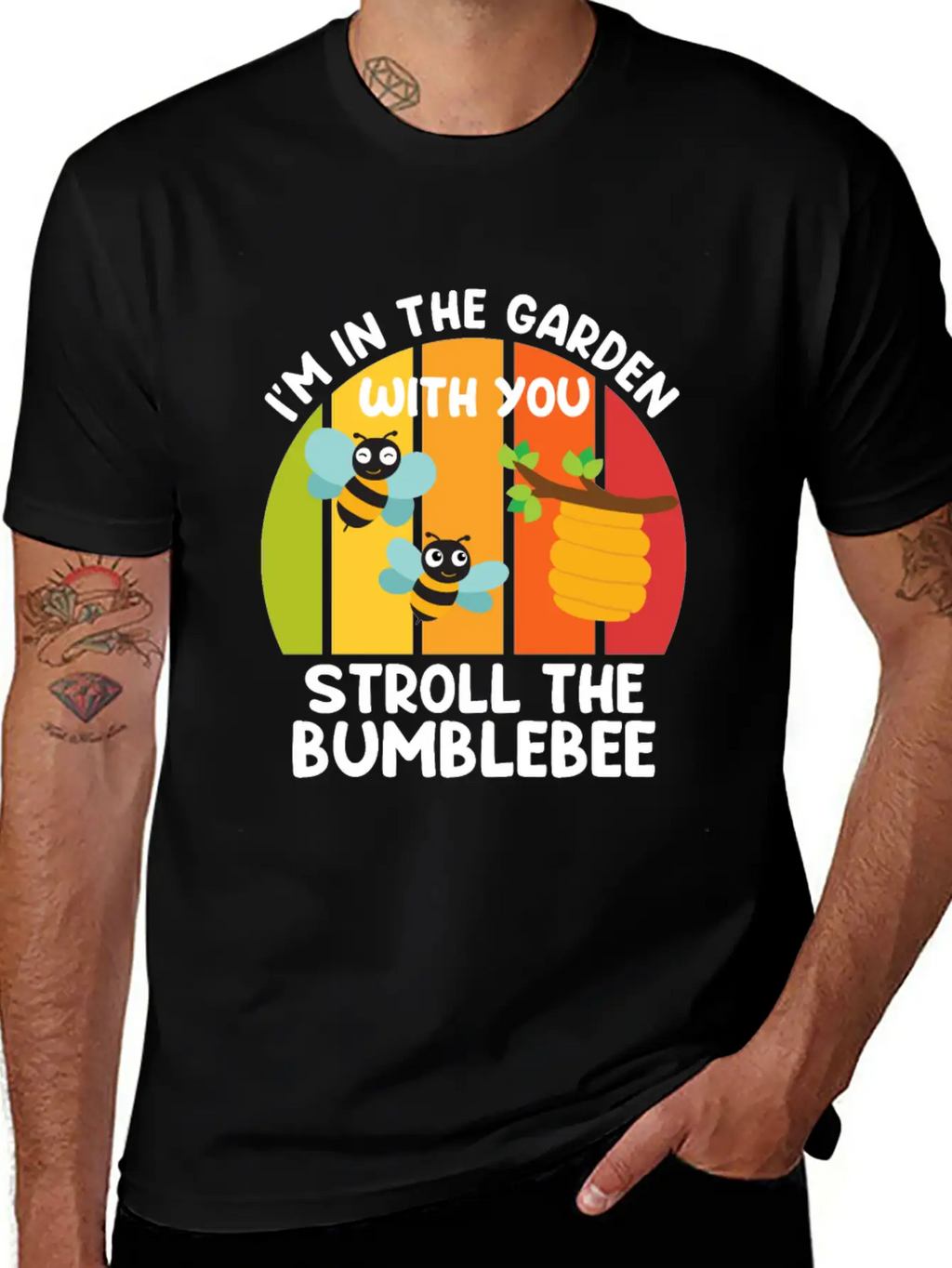 Am Bumming In The Garden With Bumblebees Gardener Classic Cotton Tee – Unisex Comfort For Any Season