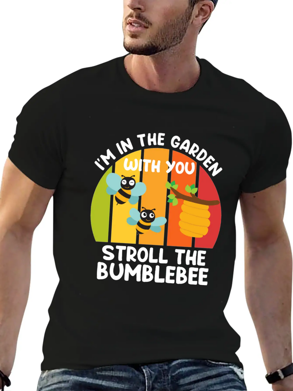 Am Bumming In The Garden With Bumblebees Gardener Classic Cotton Tee – Unisex Comfort For Any Season