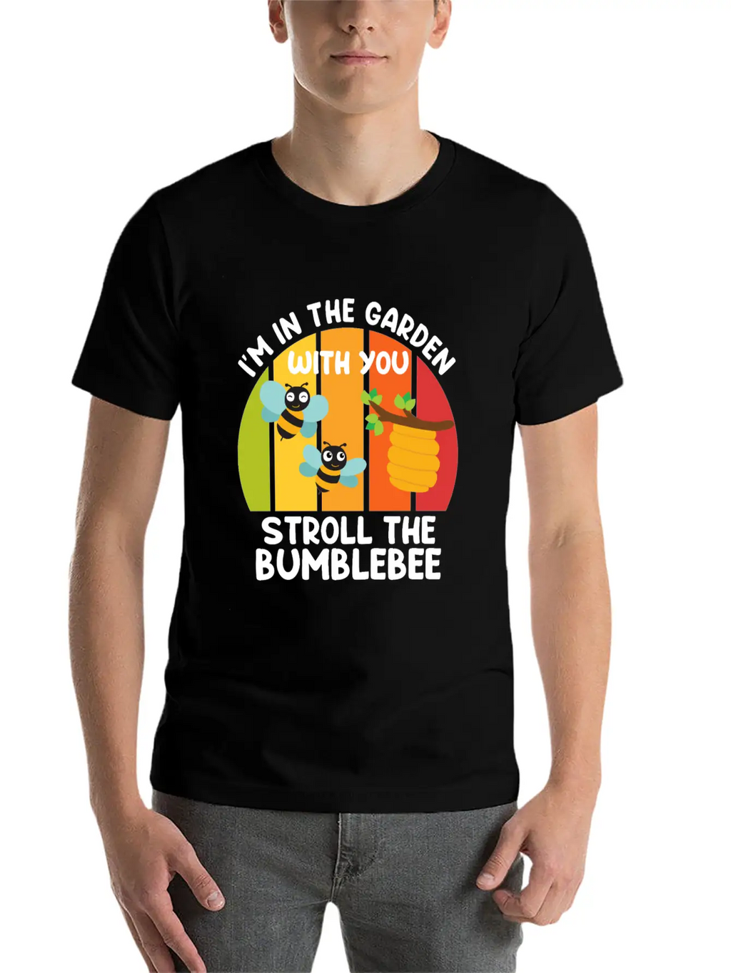 Am Bumming In The Garden With Bumblebees Gardener Classic Cotton Tee – Unisex Comfort For Any Season
