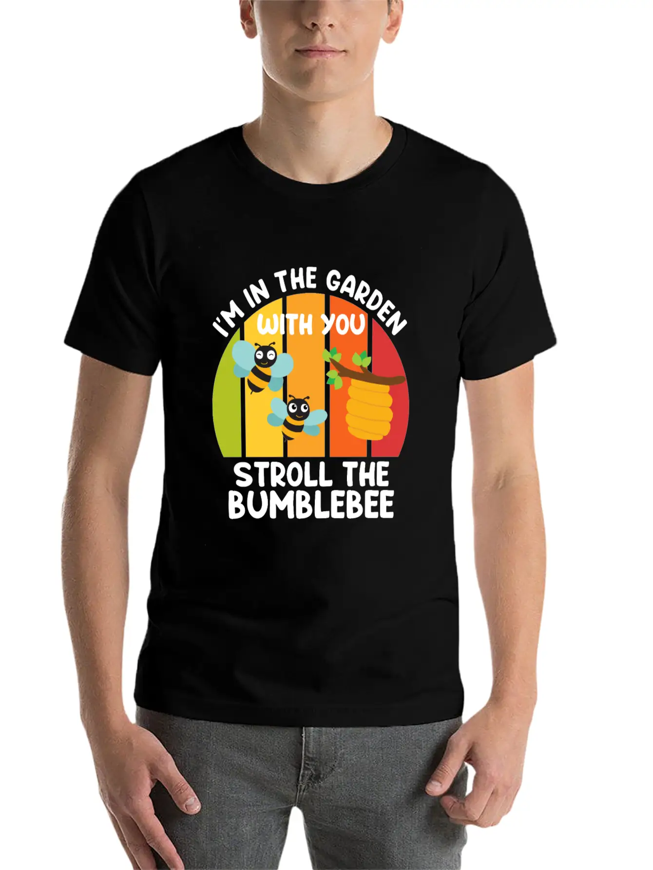 Am Bumming In The Garden With Bumblebees Gardener Classic Cotton Tee – Unisex Comfort For Any Season