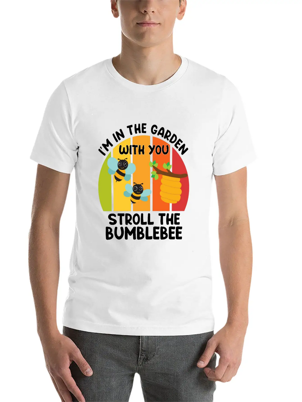 Am Bumming In The Garden With Bumblebees Gardener Classic Cotton Tee – Unisex Comfort For Any Season