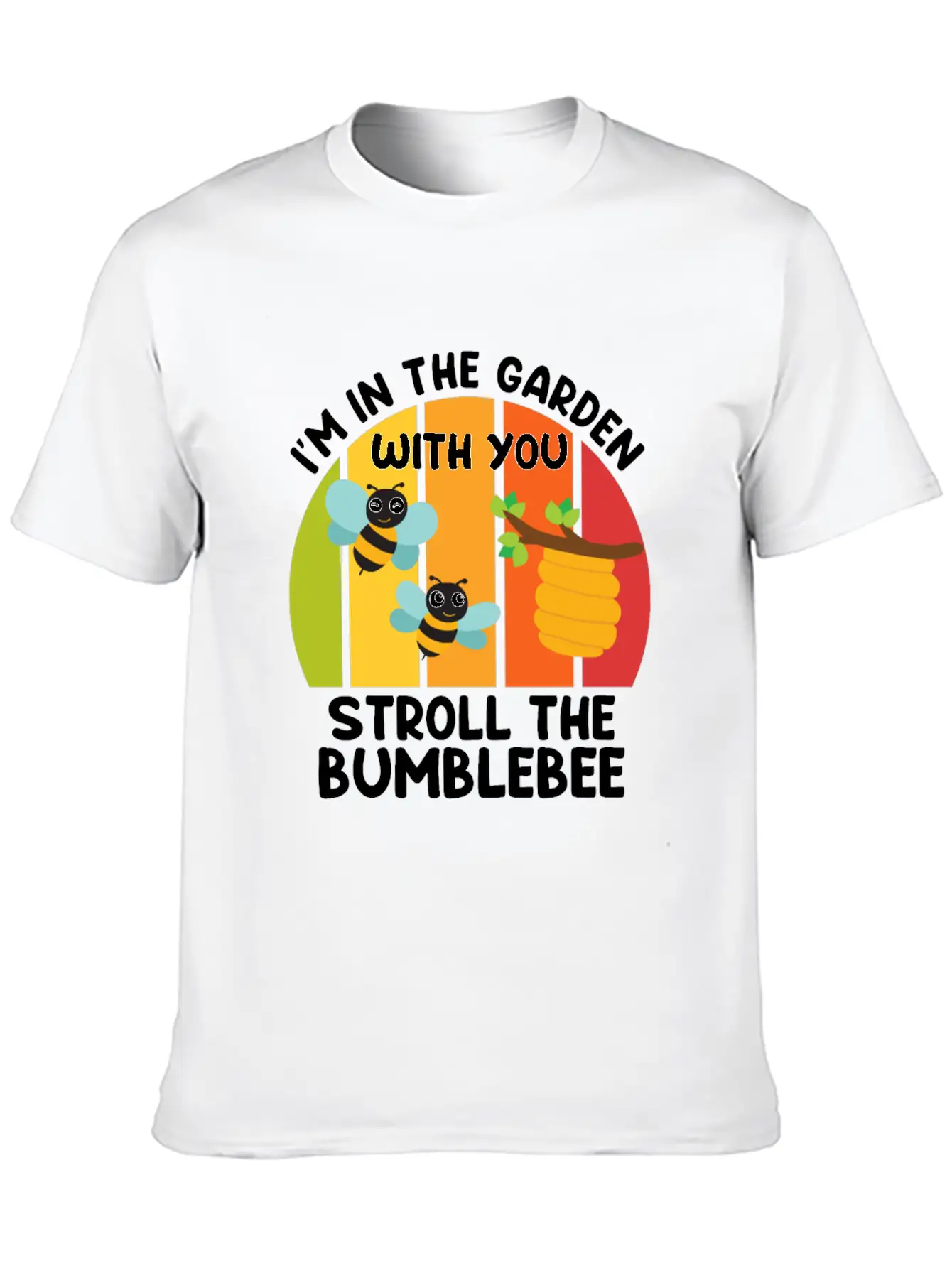 Am Bumming In The Garden With Bumblebees Gardener Classic Cotton Tee – Unisex Comfort For Any Season