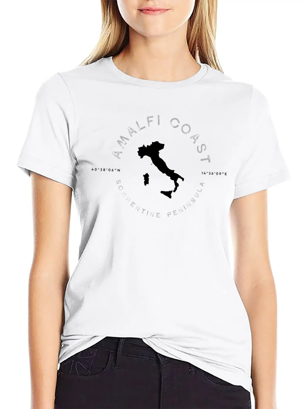 Amalfi Coast Italy Essential Cotton Tee For Daily Outfits – Unisex Style