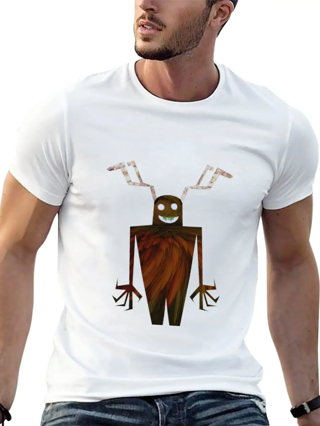 Amazon Jungle Monster Relaxed Everyday Tee – Lightweight And Durable Cotton