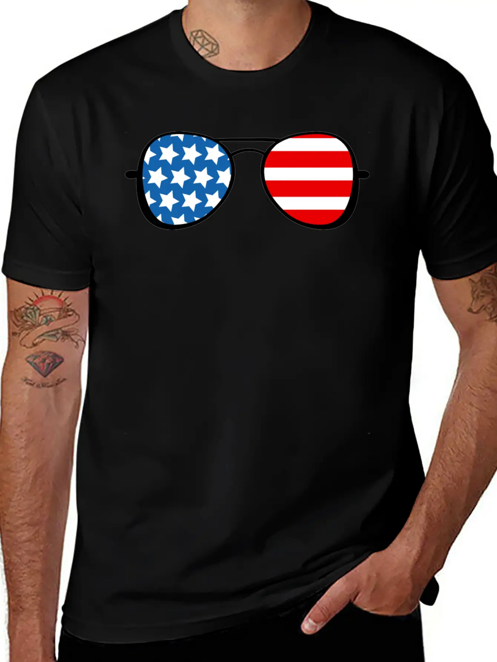 AMERICA DOODLE 12 Classic Cotton Tee – Unisex Comfort For Any Season