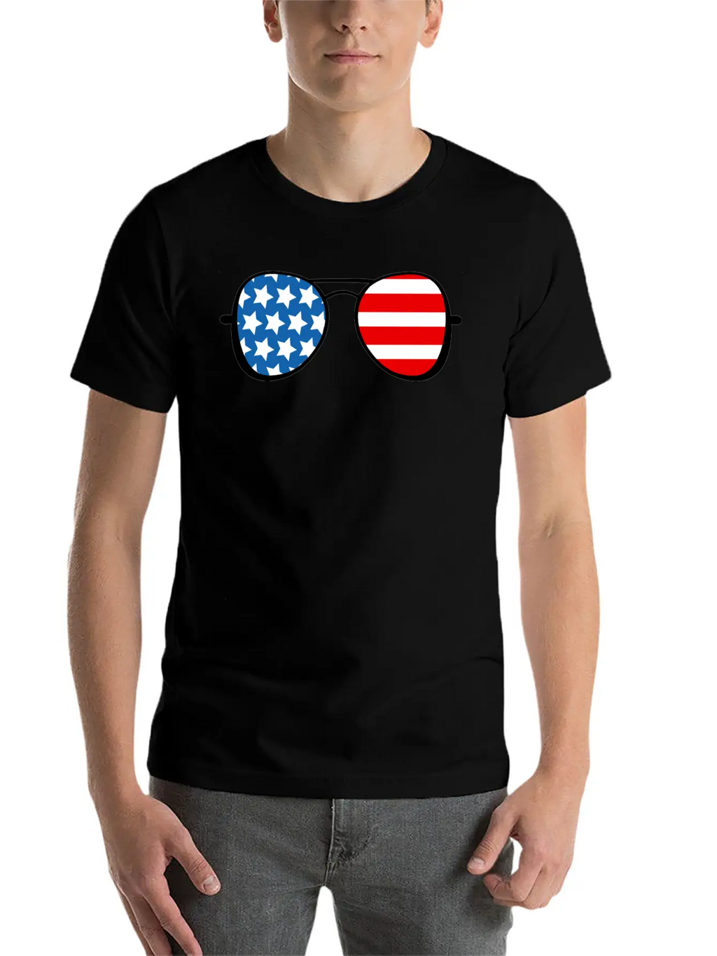 AMERICA DOODLE 12 Classic Cotton Tee – Unisex Comfort For Any Season