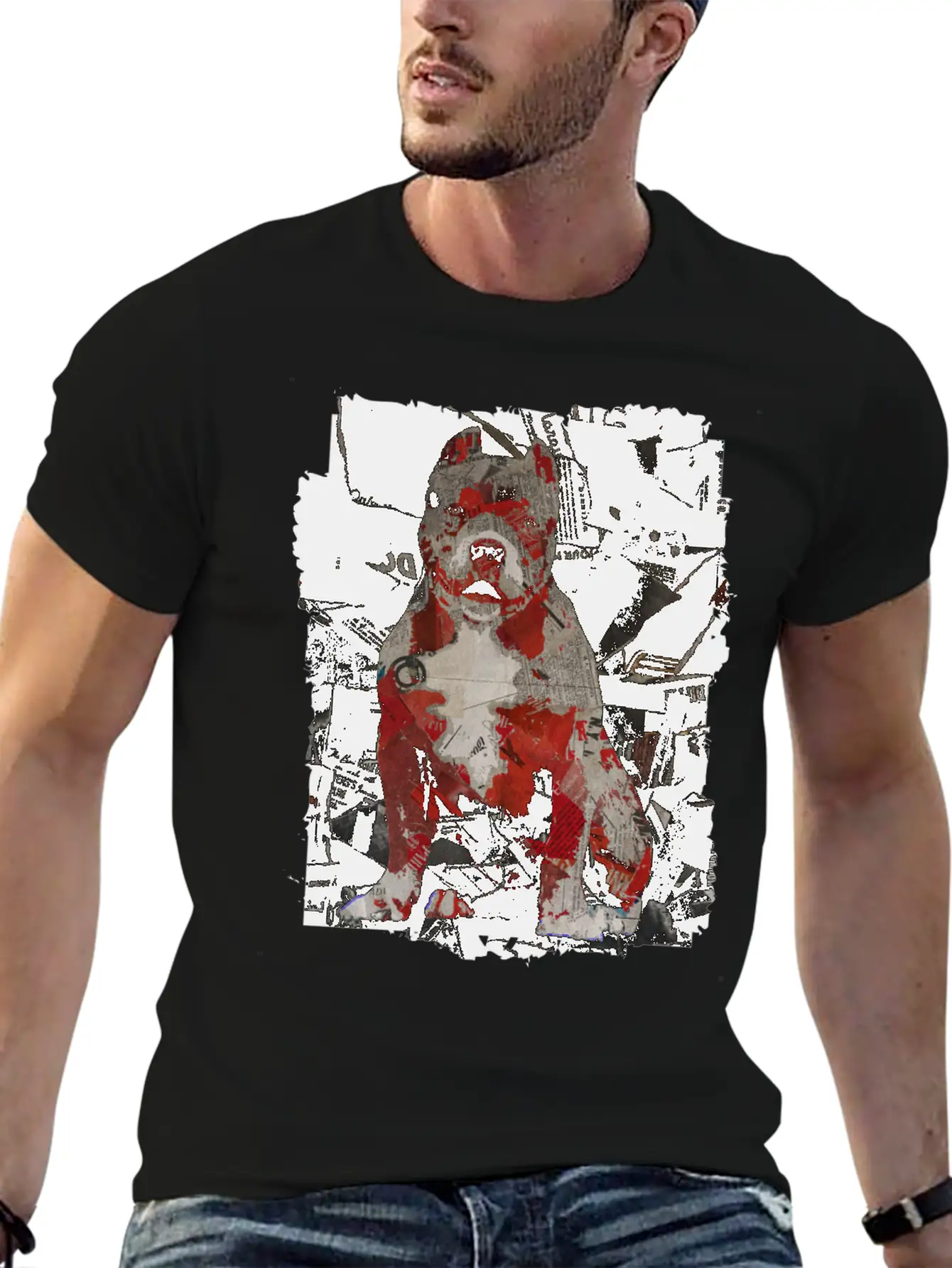 American Bulldog Essential Cotton Tee For Daily Outfits – Unisex Style