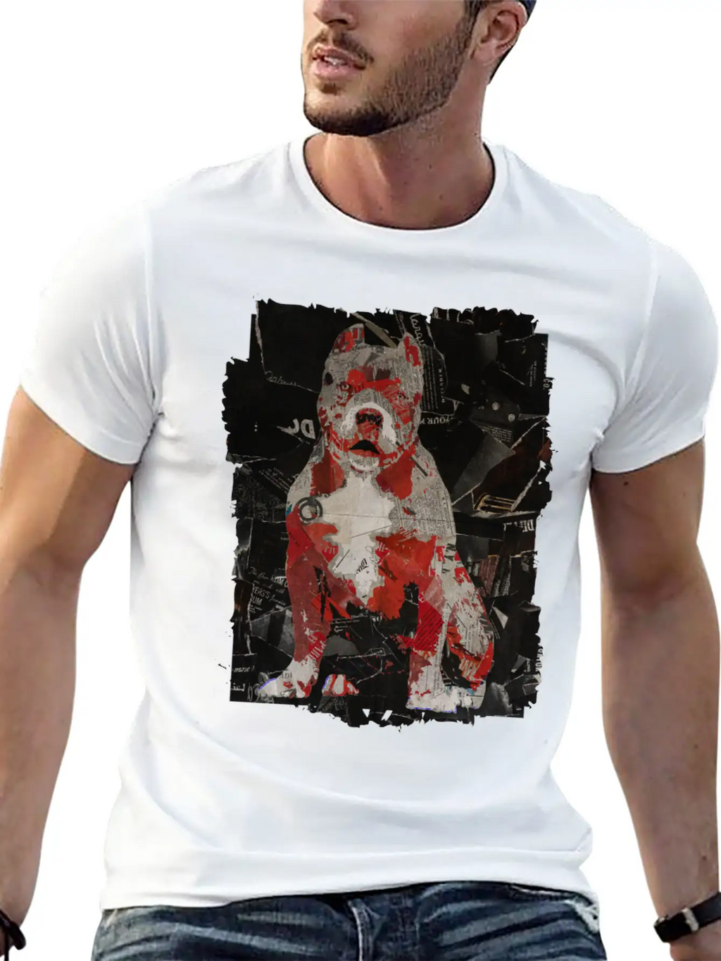 American Bulldog Essential Cotton Tee For Daily Outfits – Unisex Style