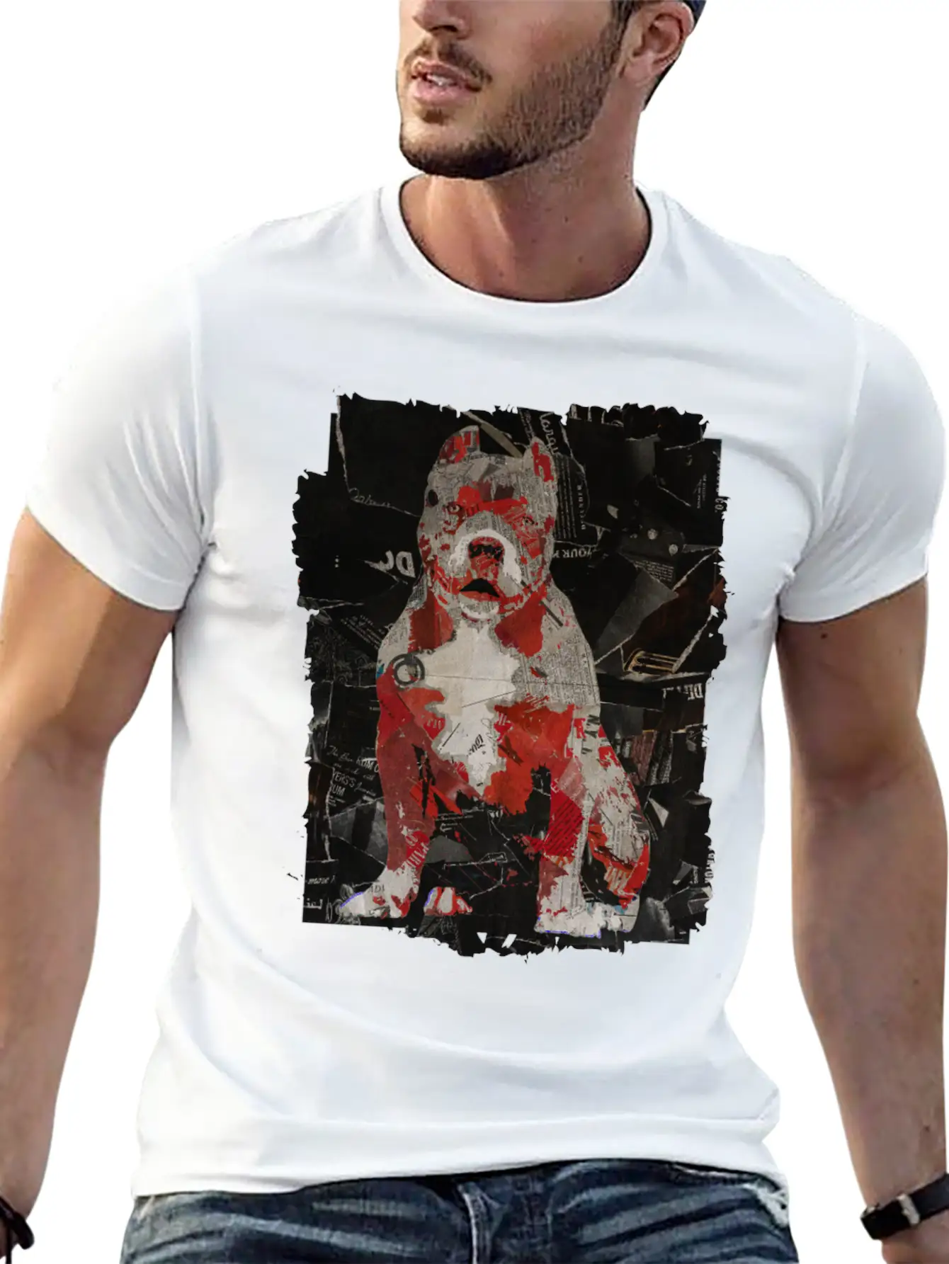 American Bulldog Essential Cotton Tee For Daily Outfits – Unisex Style
