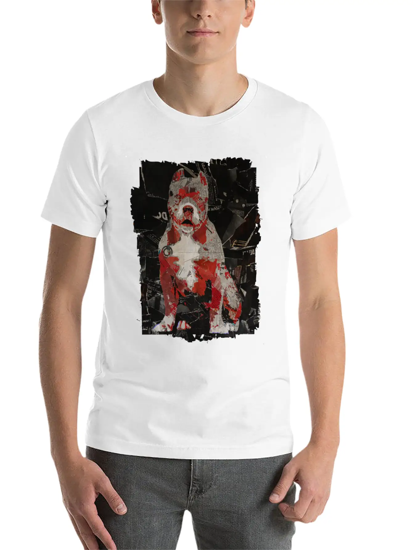 American Bulldog Essential Cotton Tee For Daily Outfits – Unisex Style