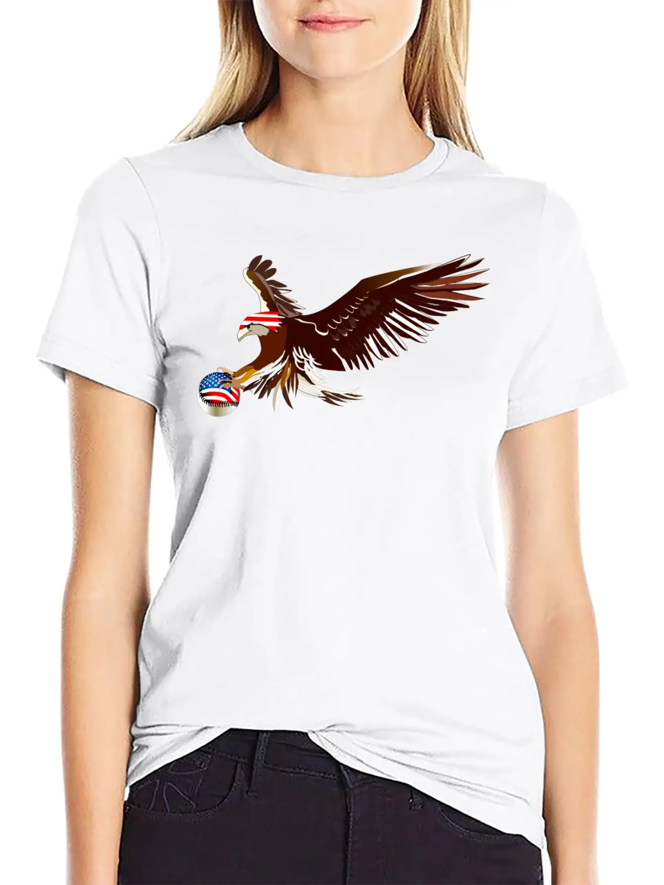 American Eagle Breathable Soft Cotton T-Shirt – Timeless Casual Look
