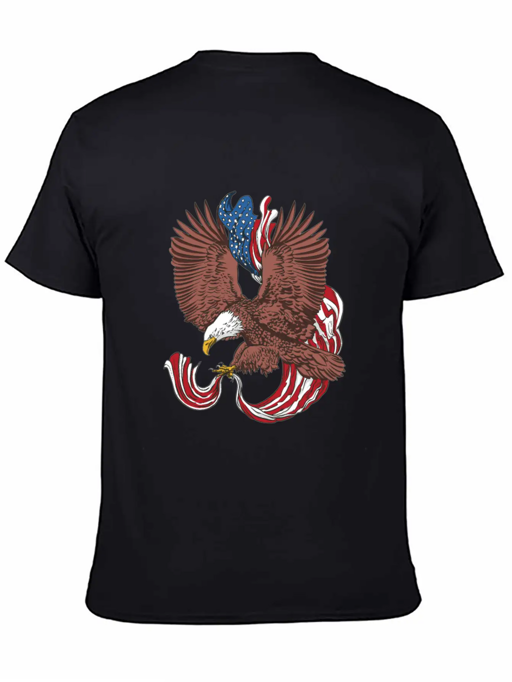 American Eagle Flag - United States Of America USA Classic Cotton Tee – Unisex Comfort For Any Season