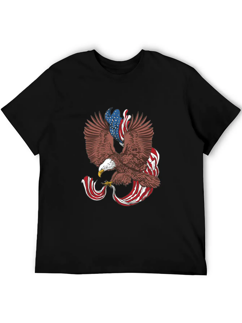 American Eagle Flag - United States Of America USA Classic Cotton Tee – Unisex Comfort For Any Season