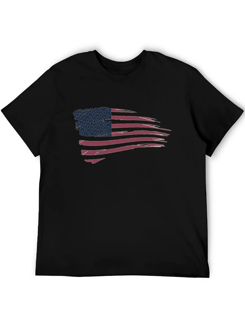 American Flag Breathable Graphic T-Shirt – Perfect For Casual Days