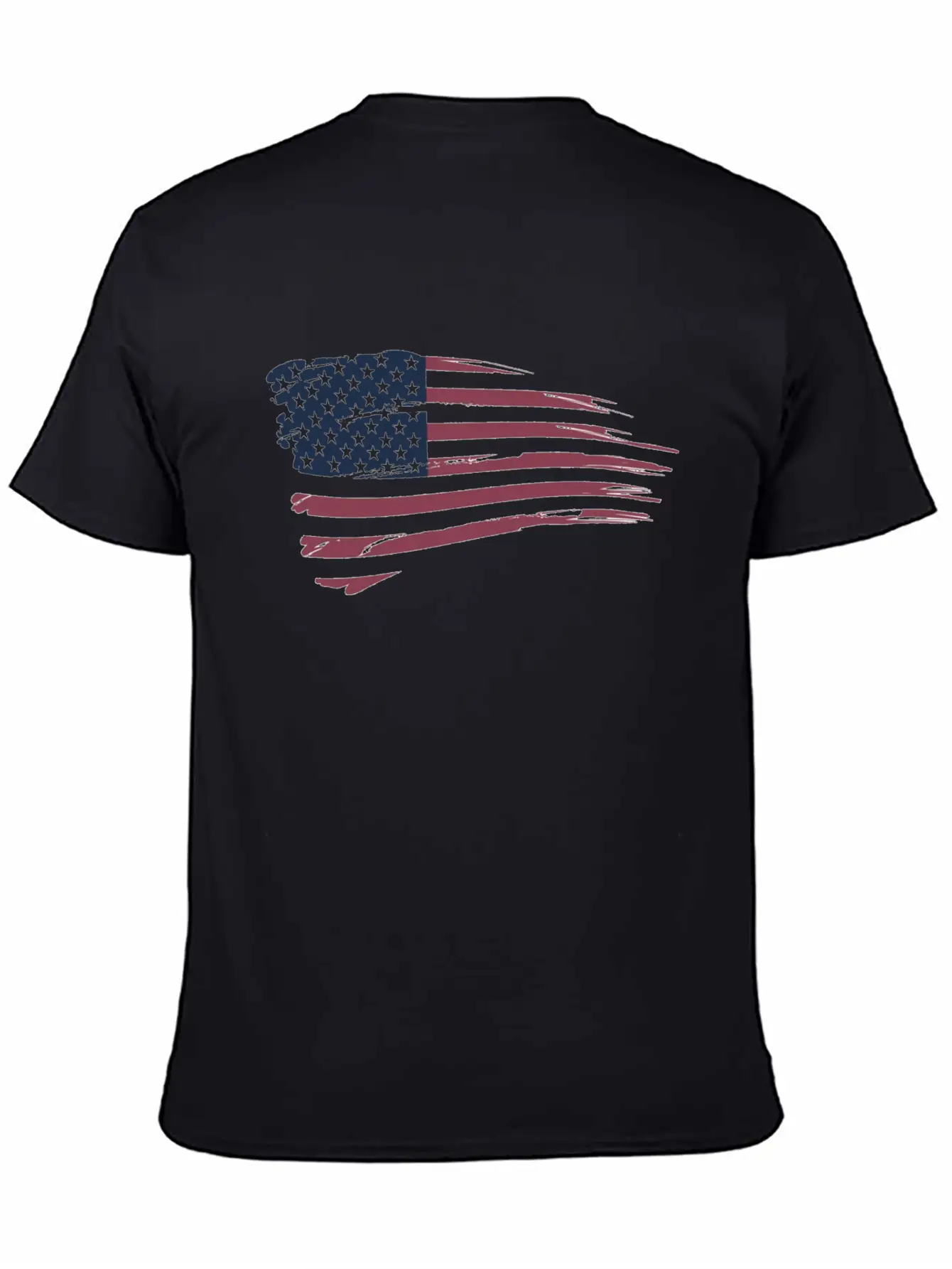 American Flag Breathable Graphic T-Shirt – Perfect For Casual Days