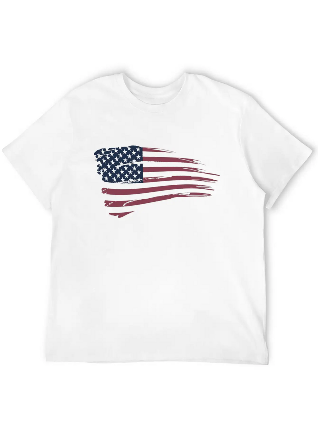 American Flag Breathable Graphic T-Shirt – Perfect For Casual Days