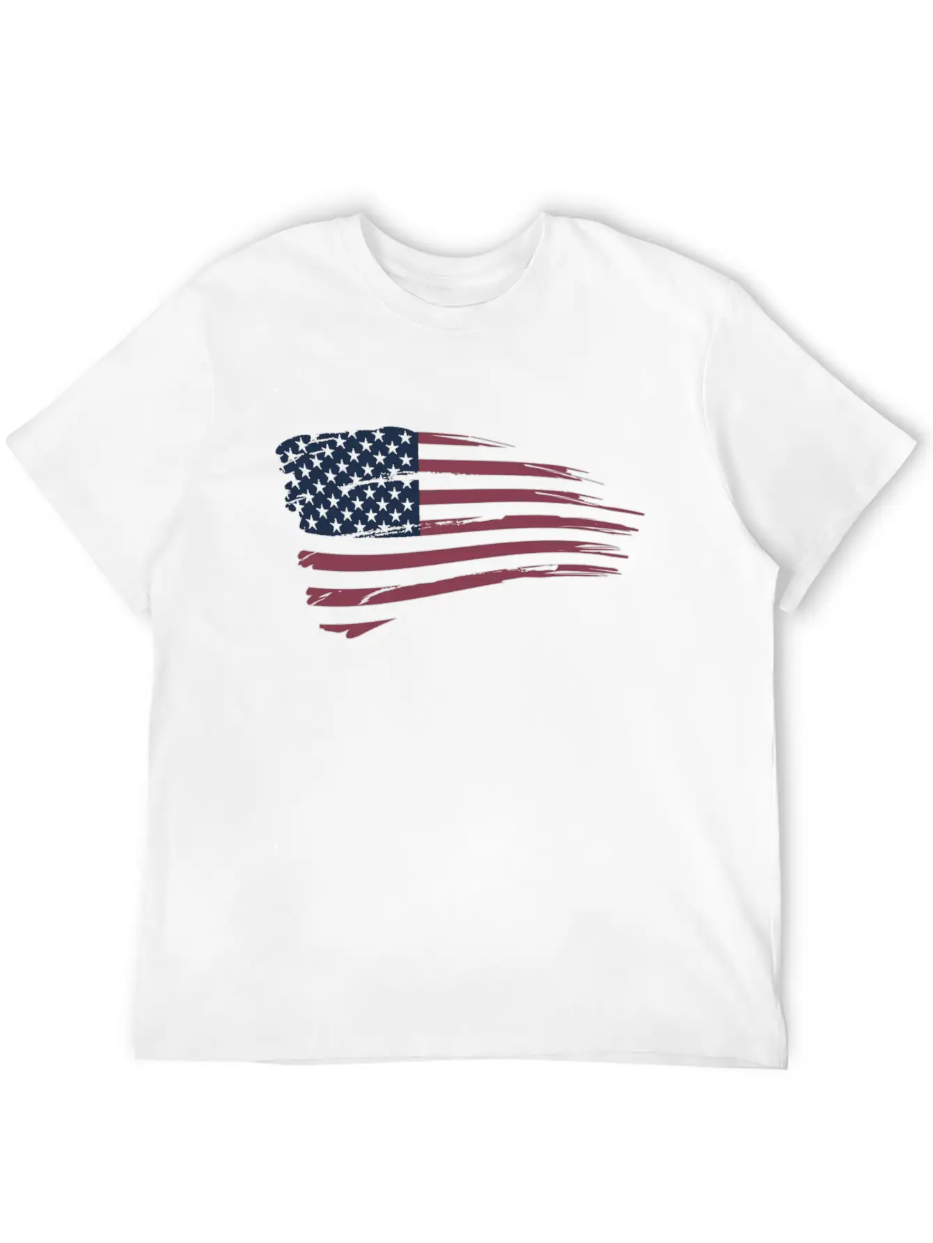 American Flag Breathable Graphic T-Shirt – Perfect For Casual Days