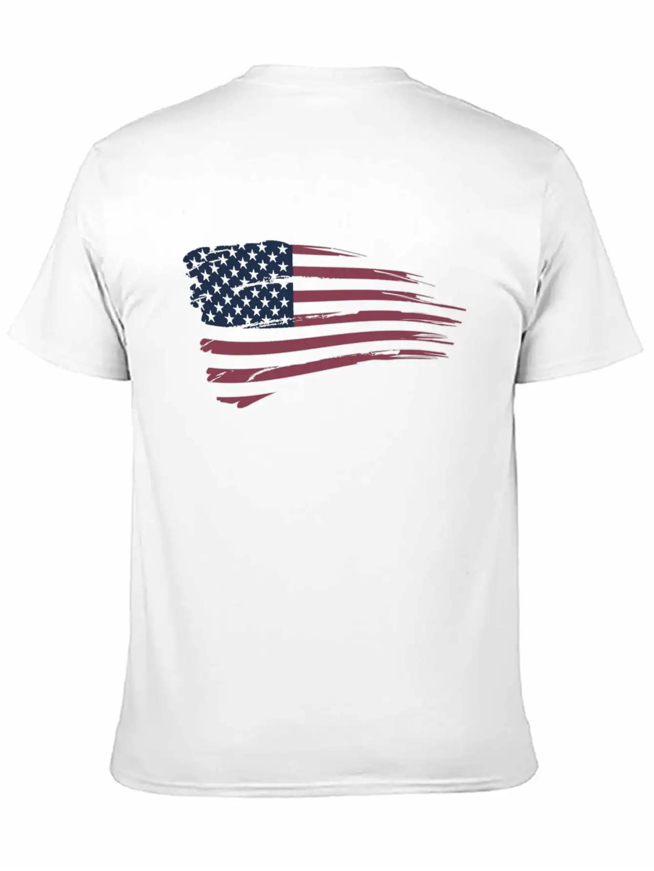 American Flag Breathable Graphic T-Shirt – Perfect For Casual Days