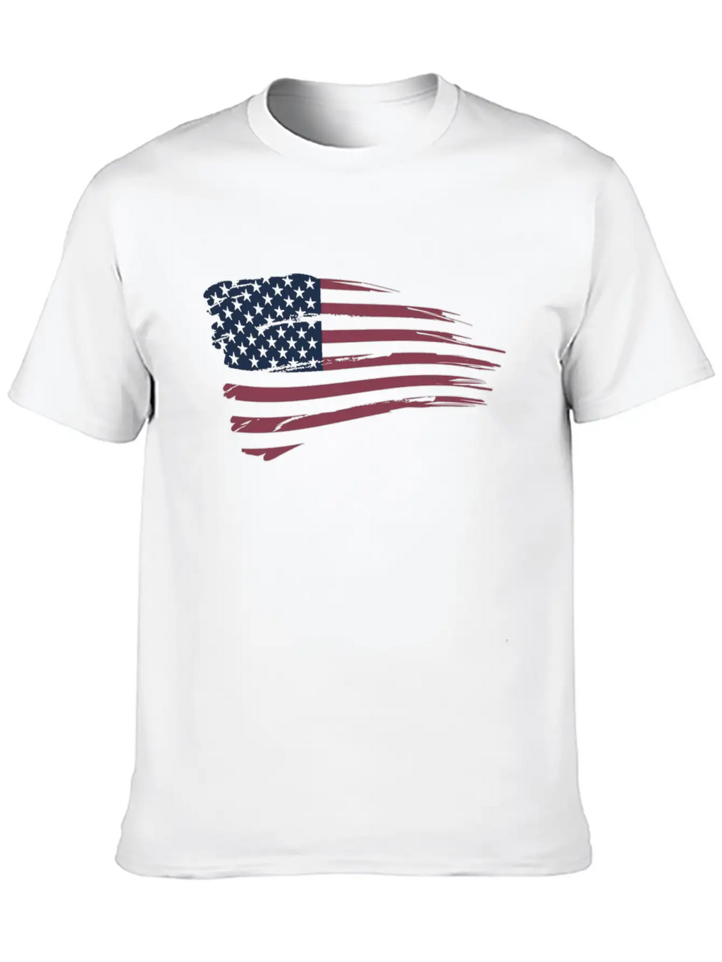 American Flag Breathable Graphic T-Shirt – Perfect For Casual Days