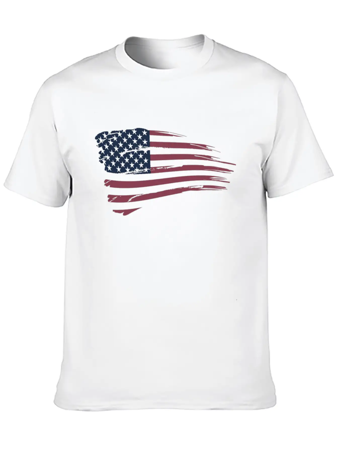 American Flag Breathable Graphic T-Shirt – Perfect For Casual Days