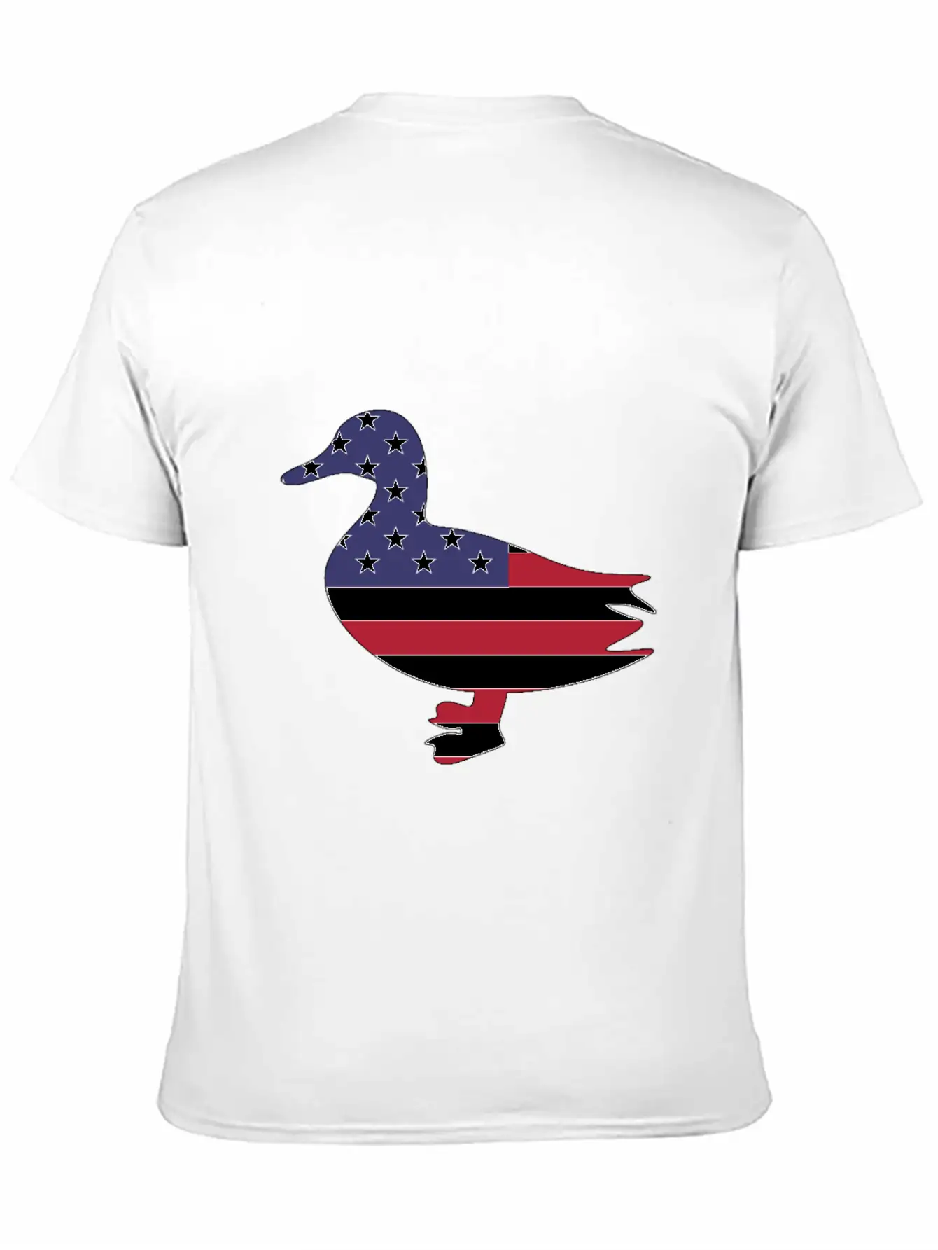 American Flag Duck Happy 4th Of July Essential Unisex Summer Tee – Soft Cotton Casual Fit