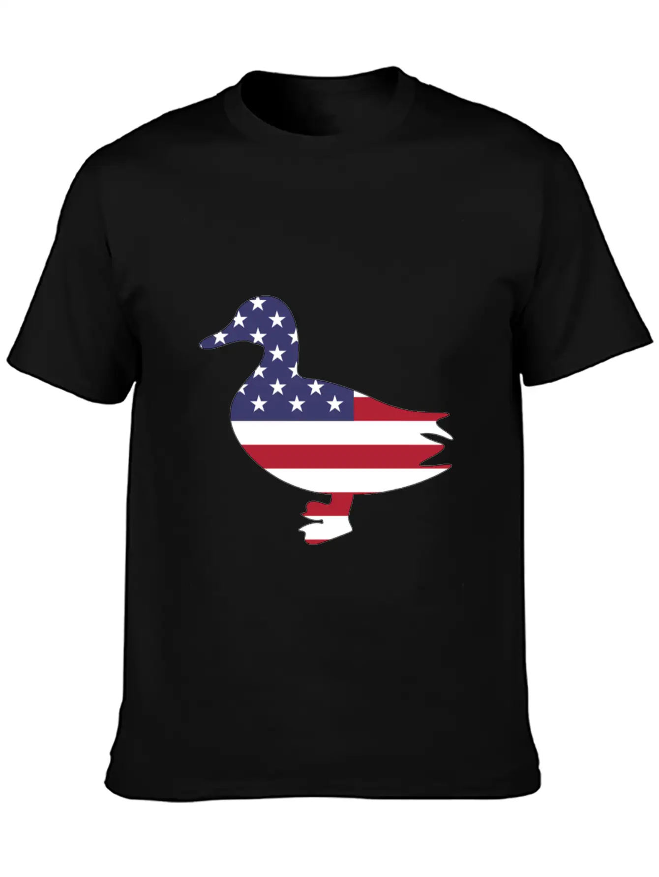 American Flag Duck Happy 4th Of July Essential Unisex Summer Tee – Soft Cotton Casual Fit