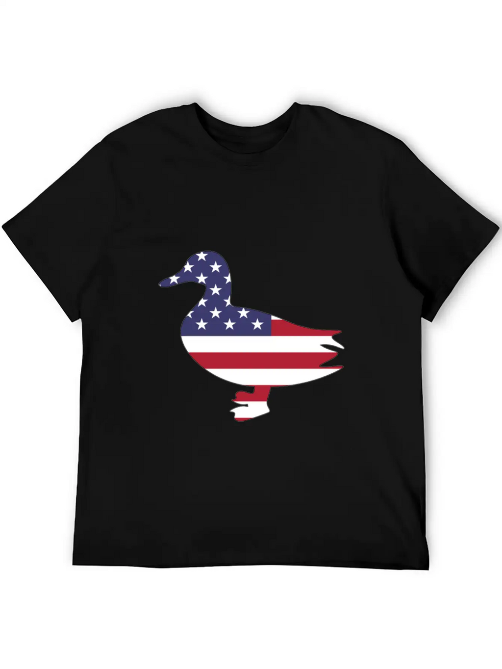 American Flag Duck Happy 4th Of July Essential Unisex Summer Tee – Soft Cotton Casual Fit