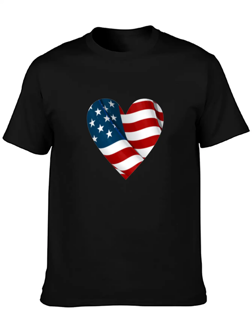 AMERICAN FLAG Stylish Everyday T-Shirt – Unisex Basic Cotton Tee