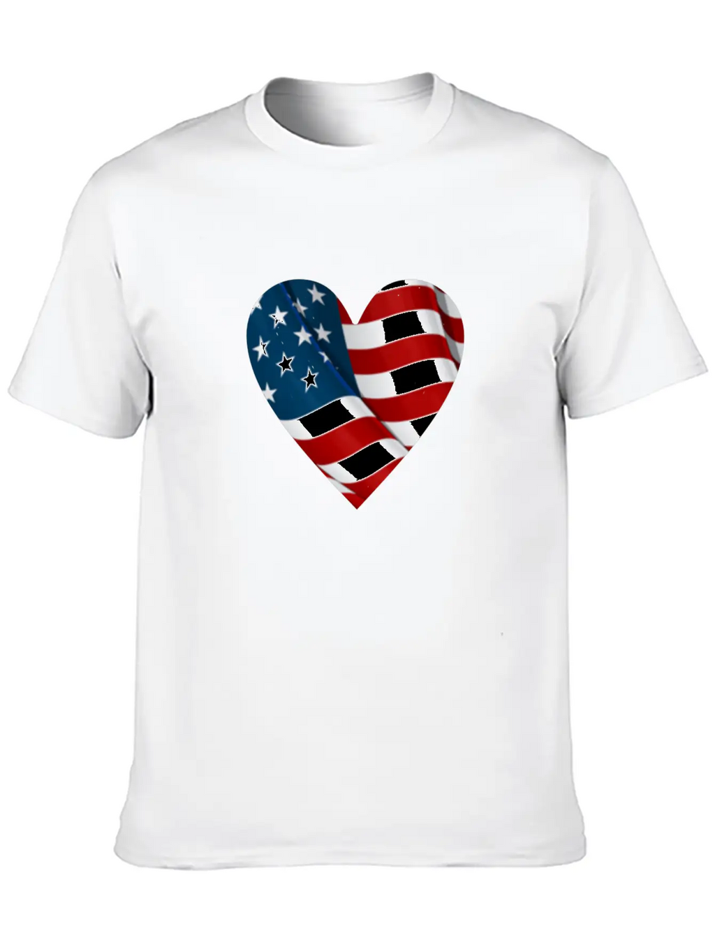 AMERICAN FLAG Stylish Everyday T-Shirt – Unisex Basic Cotton Tee