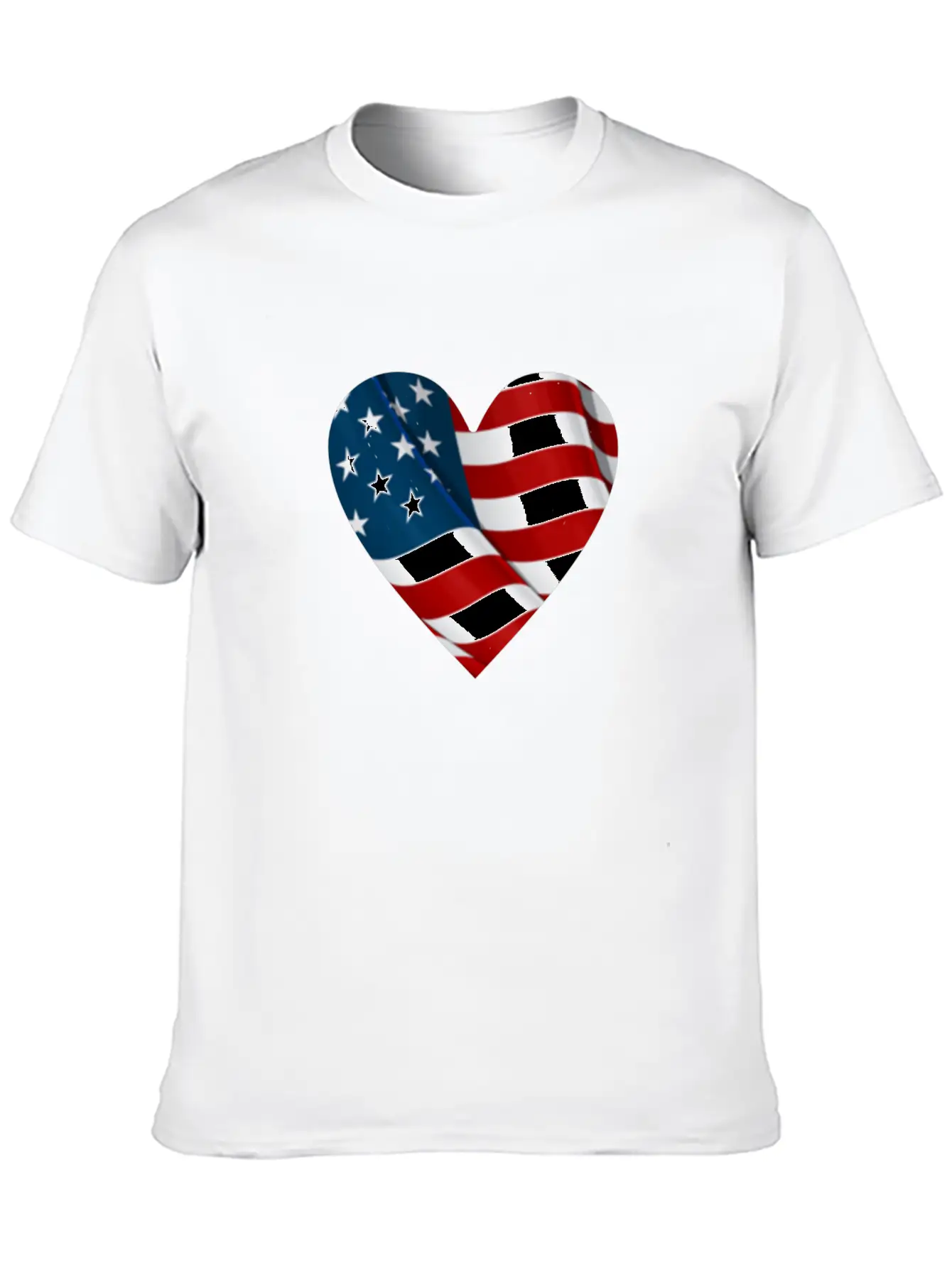 AMERICAN FLAG Stylish Everyday T-Shirt – Unisex Basic Cotton Tee