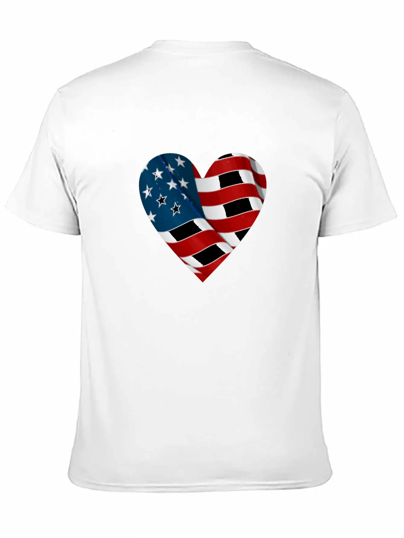 AMERICAN FLAG Stylish Everyday T-Shirt – Unisex Basic Cotton Tee