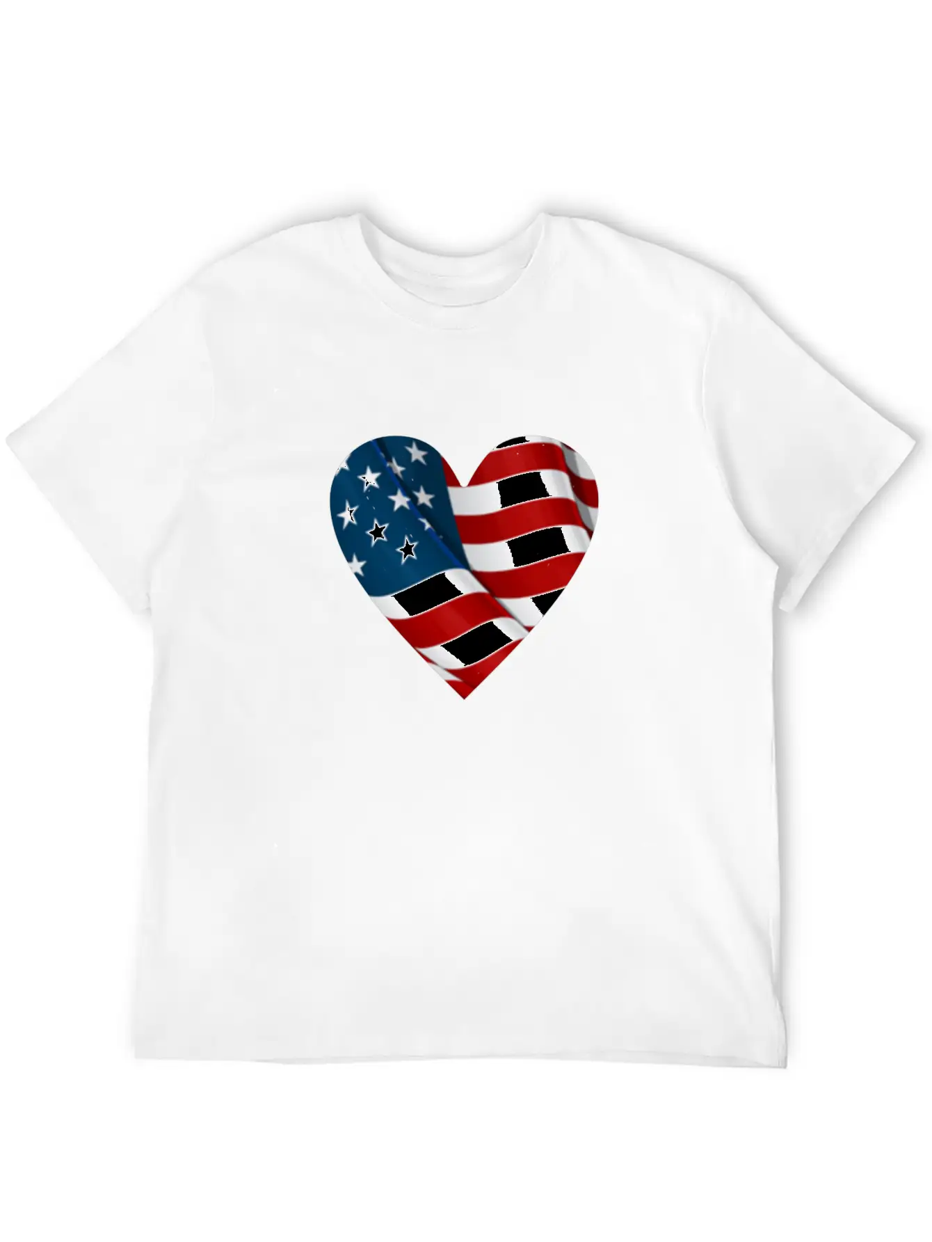 AMERICAN FLAG Stylish Everyday T-Shirt – Unisex Basic Cotton Tee