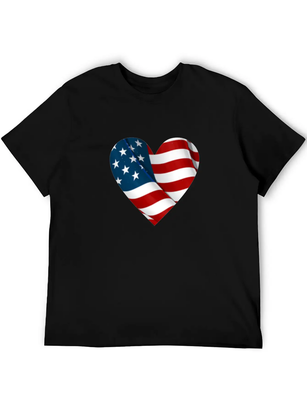 AMERICAN FLAG Stylish Everyday T-Shirt – Unisex Basic Cotton Tee