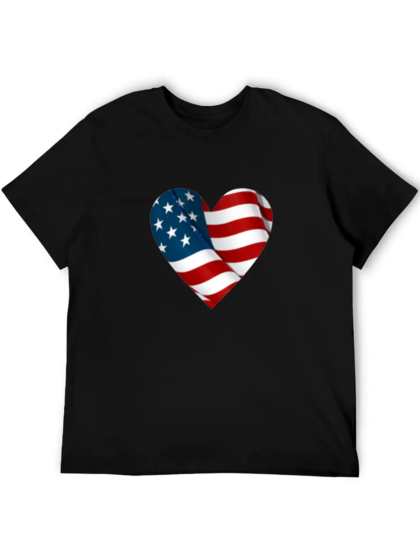 AMERICAN FLAG Stylish Everyday T-Shirt – Unisex Basic Cotton Tee