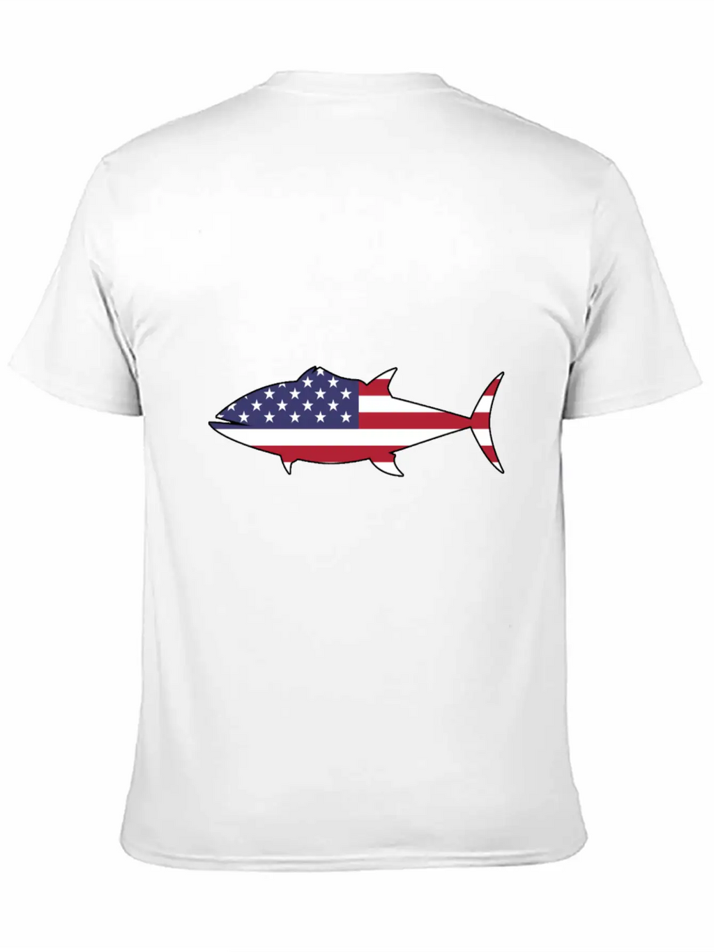 American Flag Tuna Happy 4th Of July Relaxed Everyday Tee – Lightweight And Durable Cotton