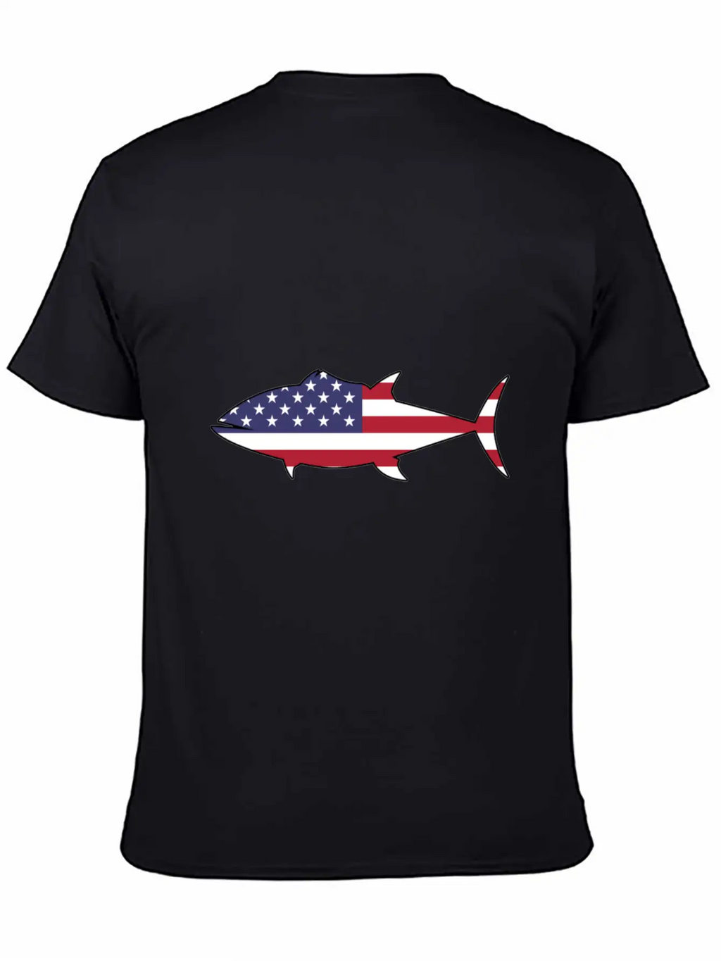 American Flag Tuna Happy 4th Of July Relaxed Everyday Tee – Lightweight And Durable Cotton