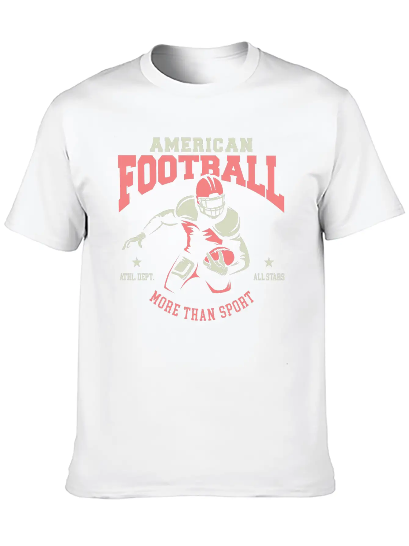 American Football All Stars Classic Cotton Tee – Unisex Comfort For Any Season