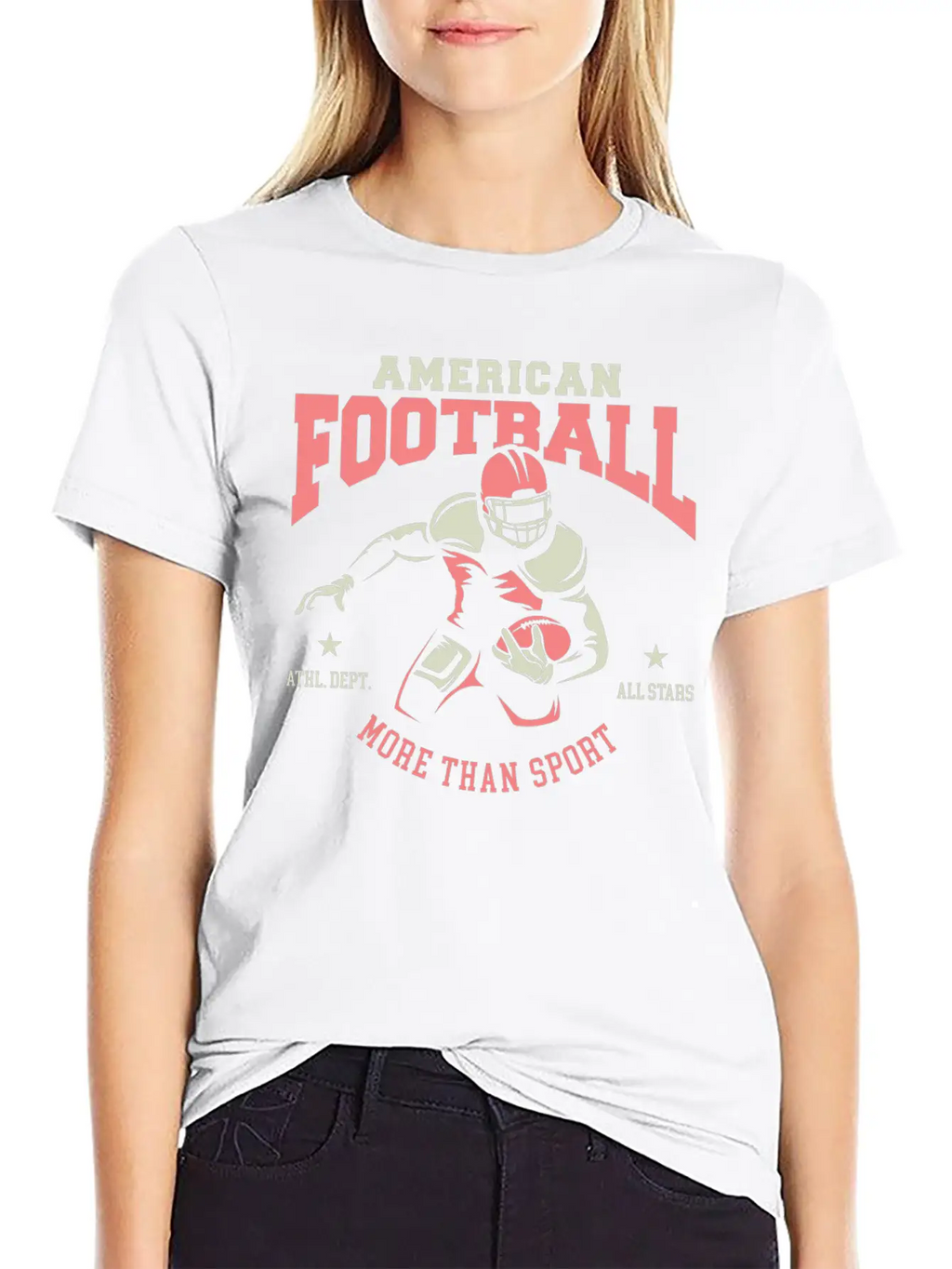 American Football All Stars Classic Cotton Tee – Unisex Comfort For Any Season