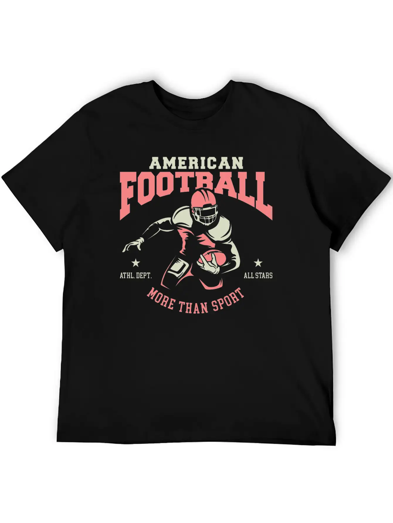 American Football All Stars Classic Cotton Tee – Unisex Comfort For Any Season