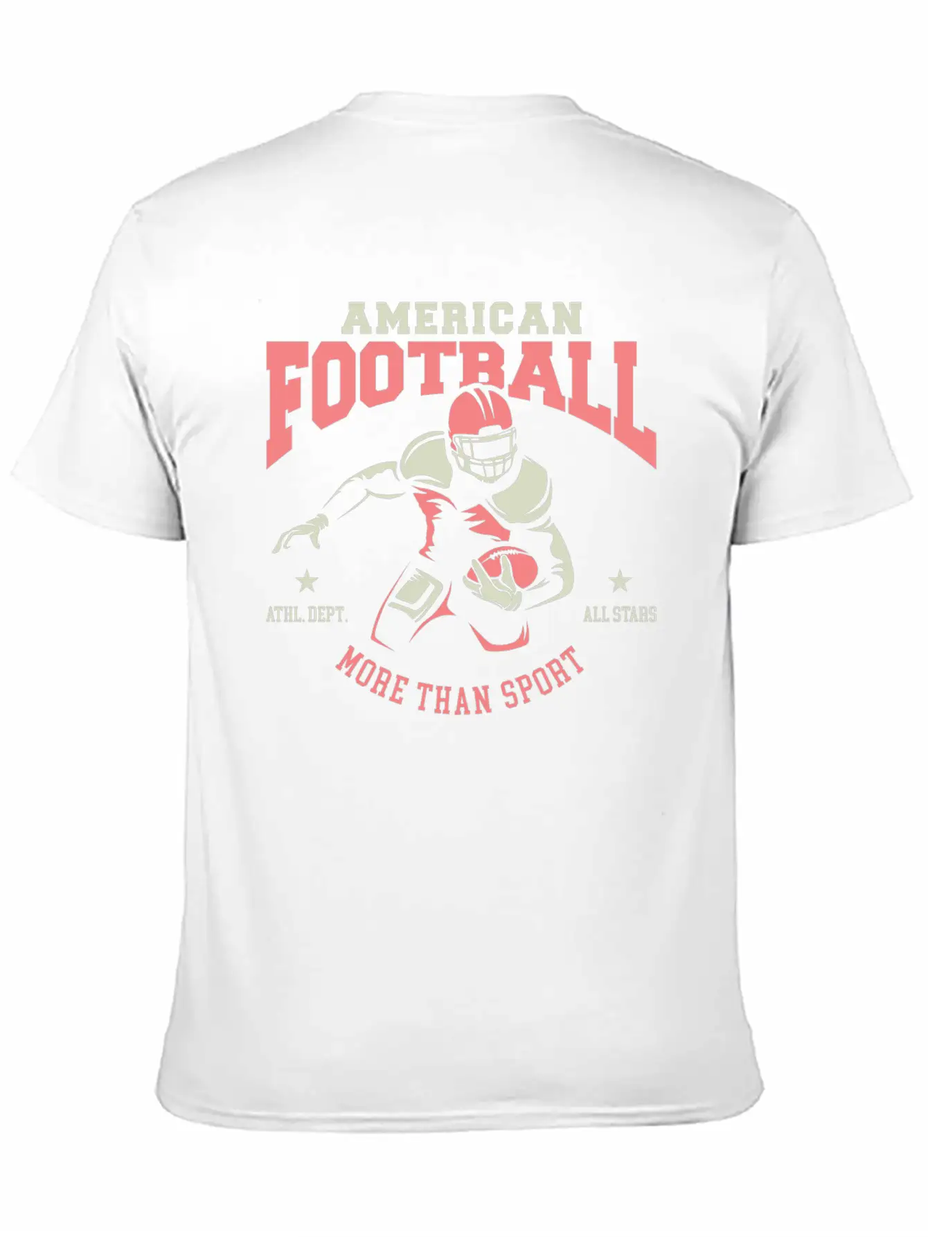 American Football All Stars Classic Cotton Tee – Unisex Comfort For Any Season