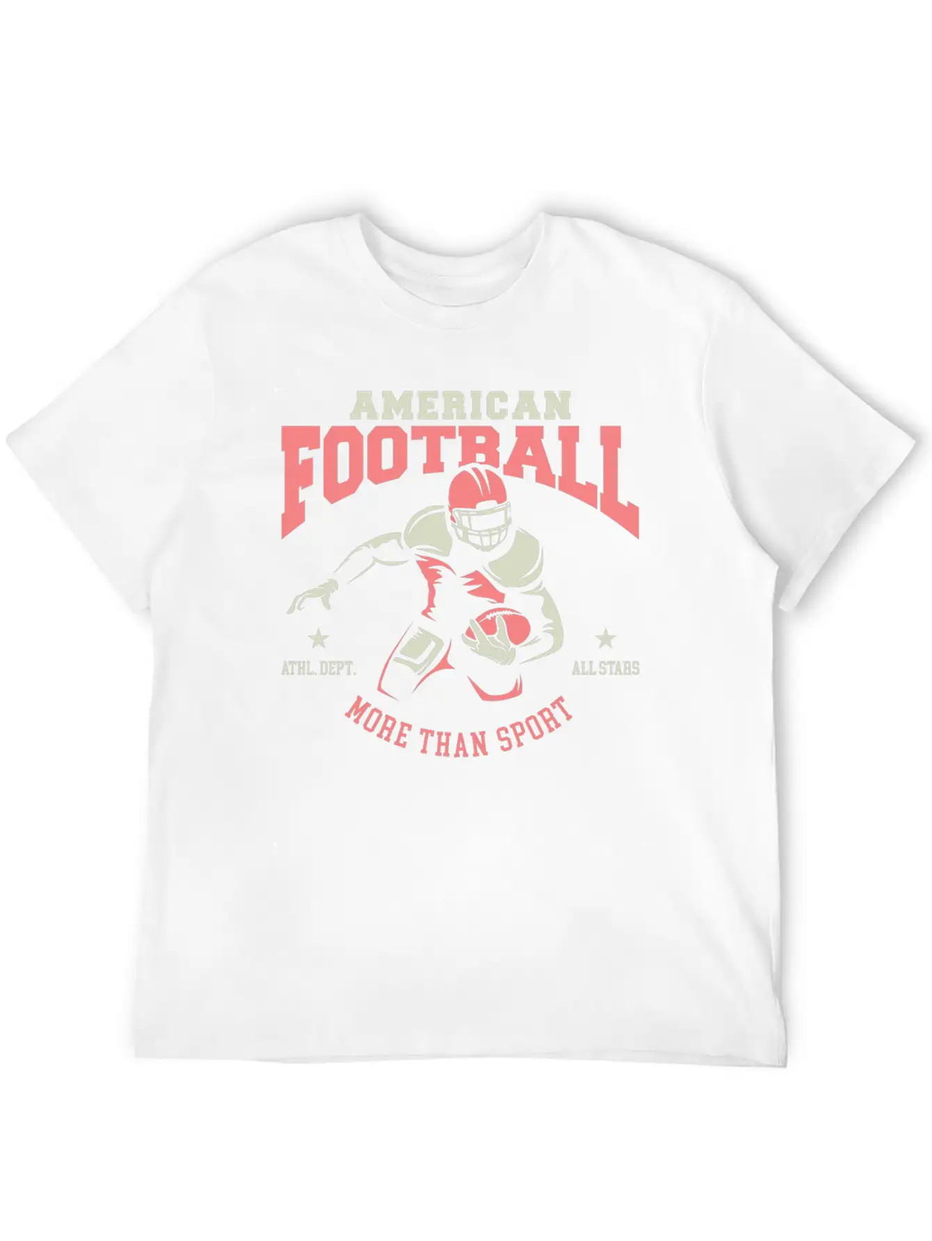American Football All Stars Classic Cotton Tee – Unisex Comfort For Any Season
