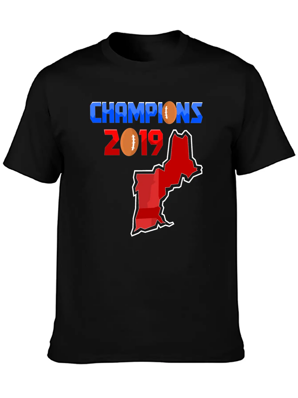 American Football Champions New England Team 2019 Timeless Short Sleeve Tee – Comfy And Minimalist Design