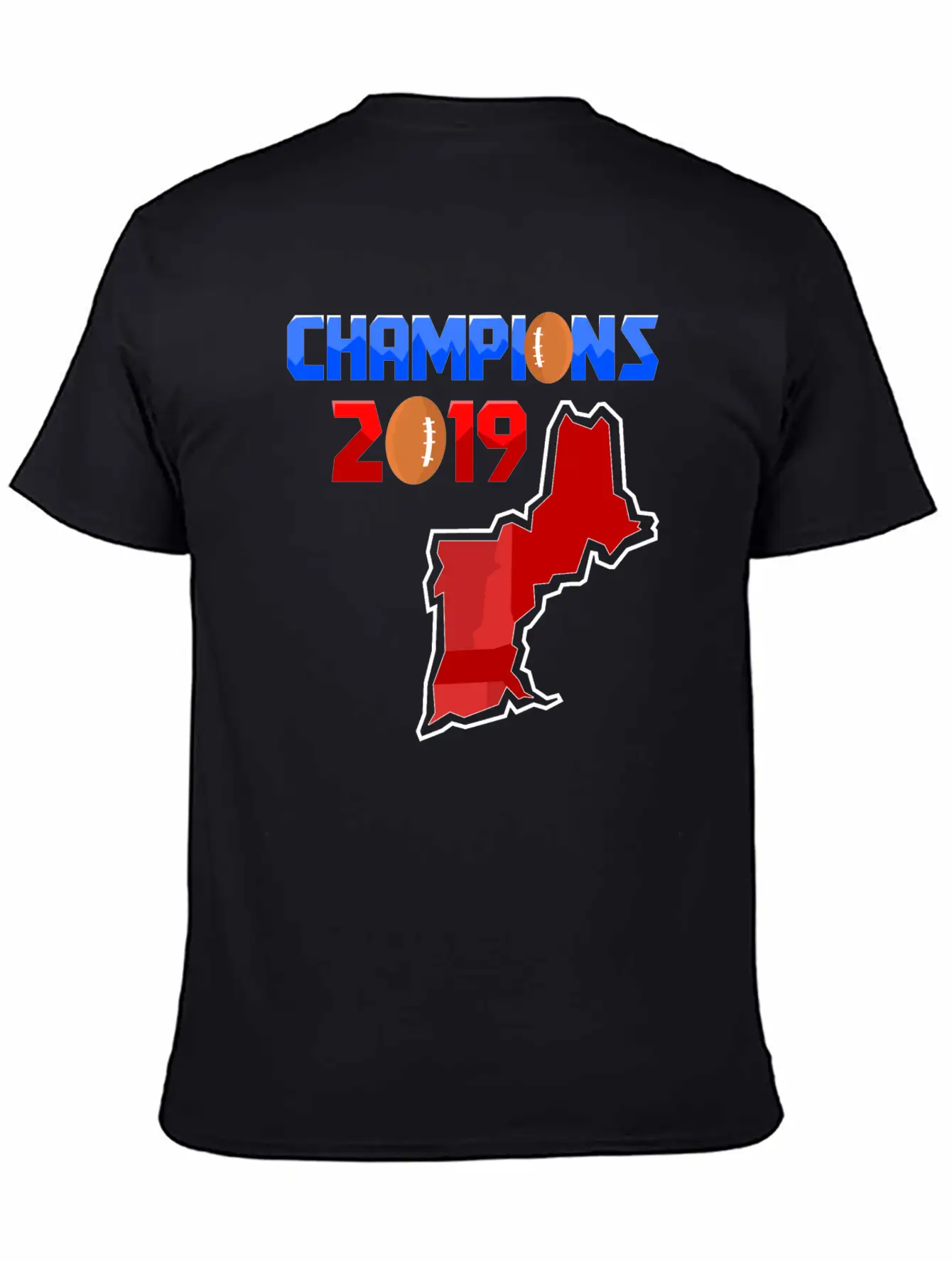 American Football Champions New England Team 2019 Timeless Short Sleeve Tee – Comfy And Minimalist Design