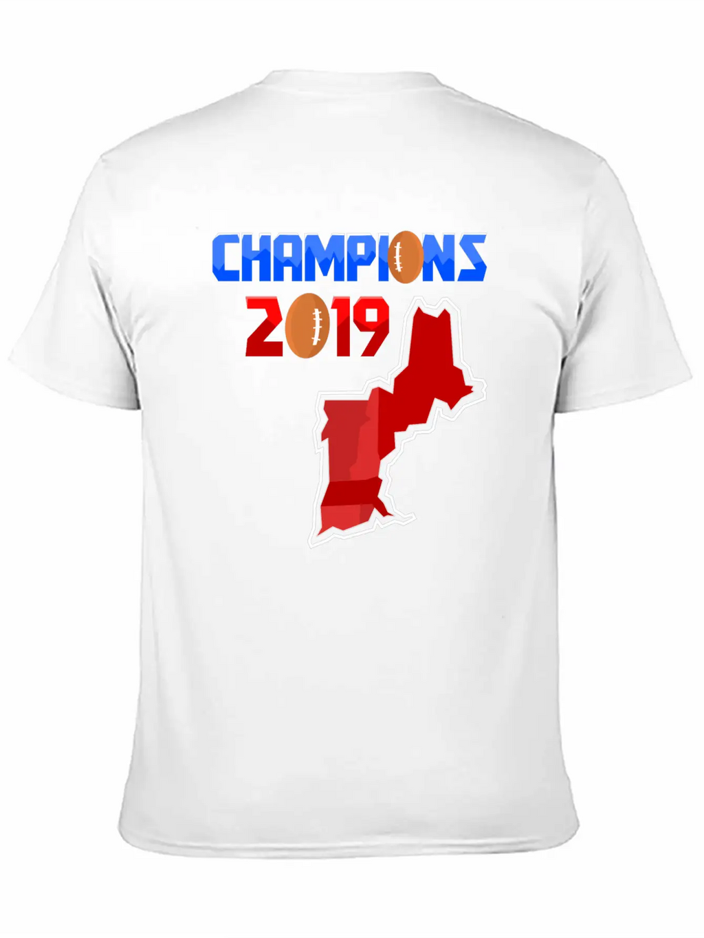 American Football Champions New England Team 2019 Timeless Short Sleeve Tee – Comfy And Minimalist Design