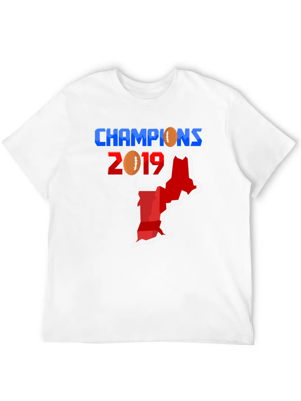American Football Champions New England Team 2019 Timeless Short Sleeve Tee – Comfy And Minimalist Design