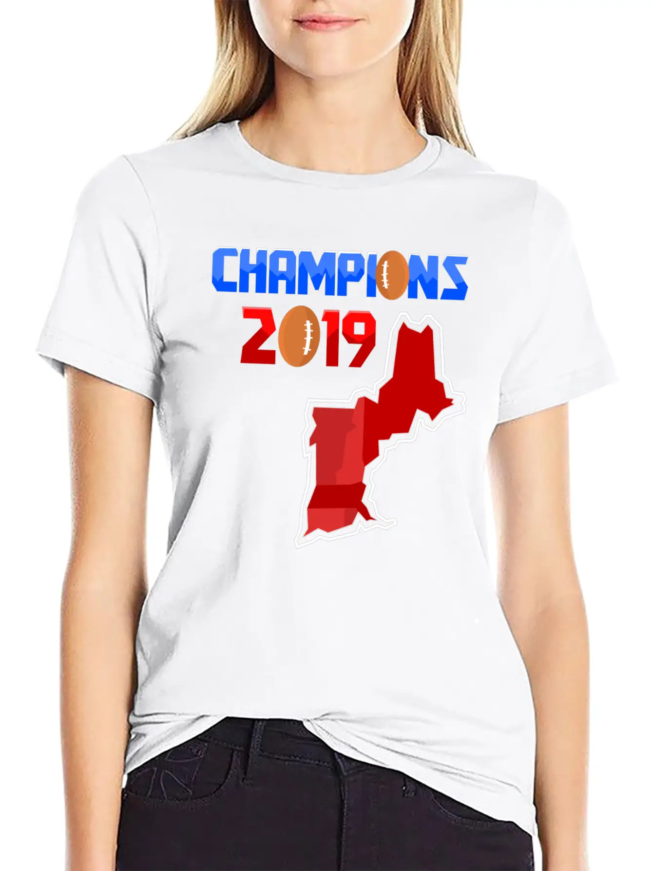 American Football Champions New England Team 2019 Timeless Short Sleeve Tee – Comfy And Minimalist Design