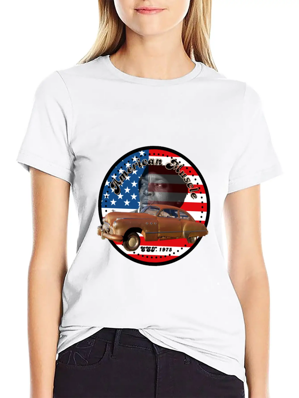 American Muscle Stylish Everyday T-Shirt – Unisex Basic Cotton Tee