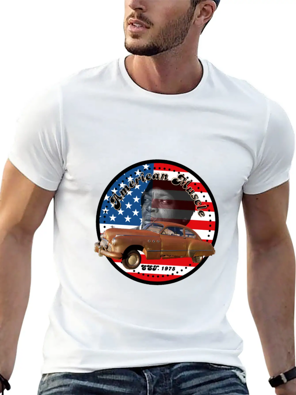 American Muscle Stylish Everyday T-Shirt – Unisex Basic Cotton Tee