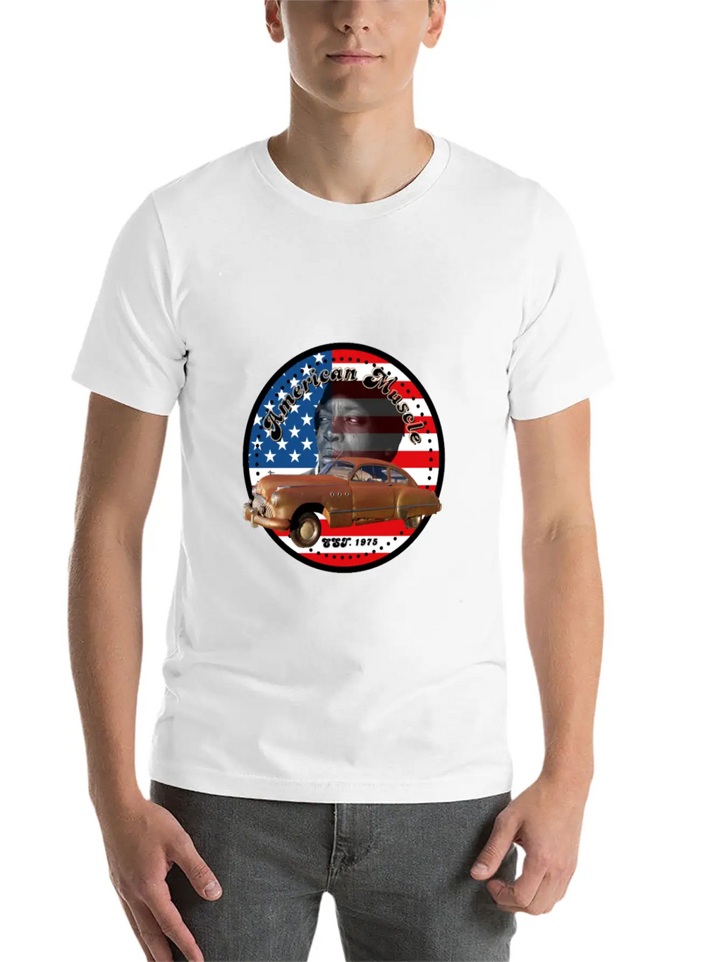 American Muscle Stylish Everyday T-Shirt – Unisex Basic Cotton Tee