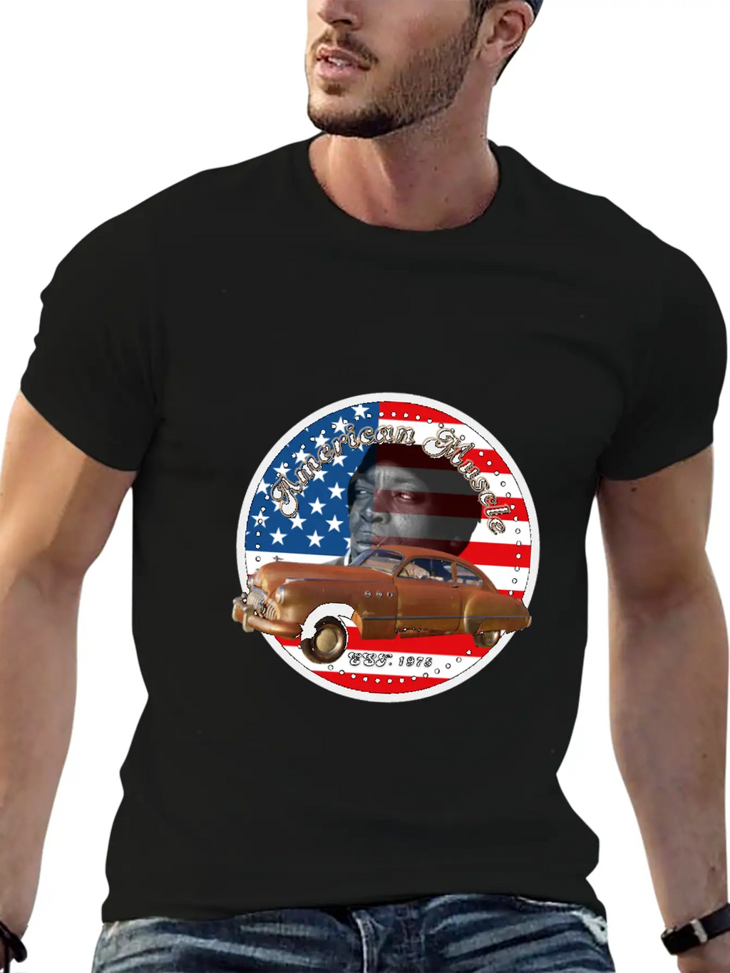 American Muscle Stylish Everyday T-Shirt – Unisex Basic Cotton Tee